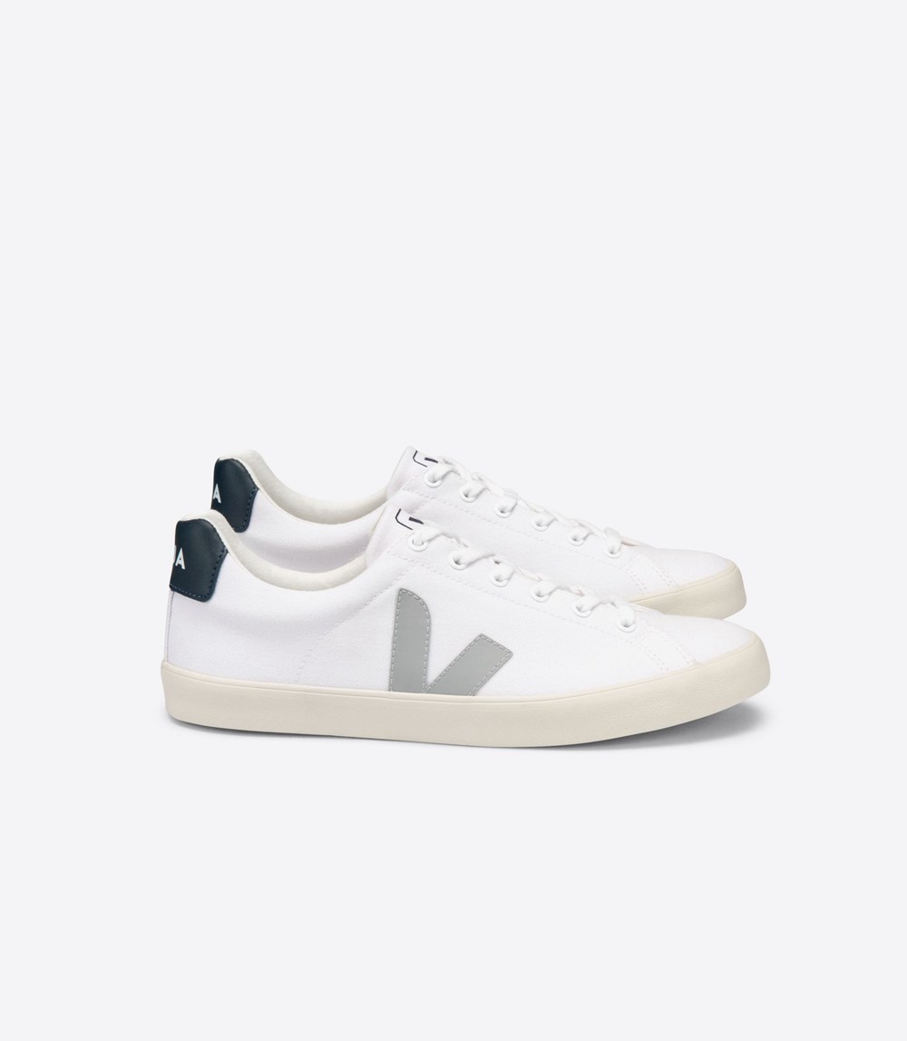 Tenis Veja Hombre - Esplar Se Lona - Blancos - 912HLUIAM